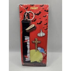 Loot Fright Vampire Hunter Lanyard and Pin Set Loot Crate Exclusive Dracula
